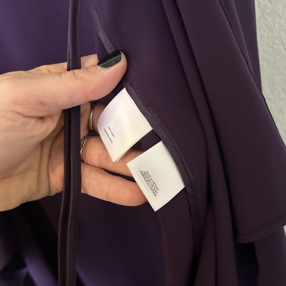 NWT Nine West Women's Draped Duster
Jacket Purple Size 1X - Picture 5 of 12